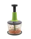 Mini Tritatutto Manuale 2 in 1 - Tagliatore e Trituratore Portatile