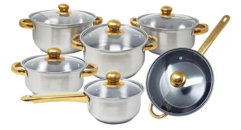 set di pentole da 12 pezzi